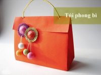 Cách gấp túi giấy đẹp từ một chiếc phong bì